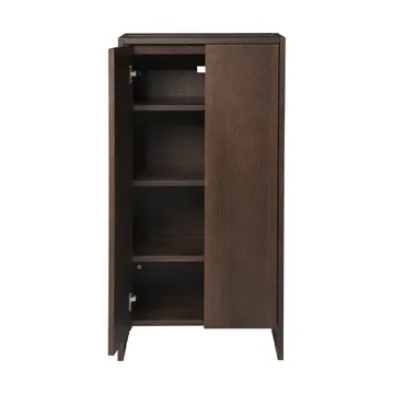 Armoire Parcel - Dark stained oak, 55x30x110 cm - Ferm Living