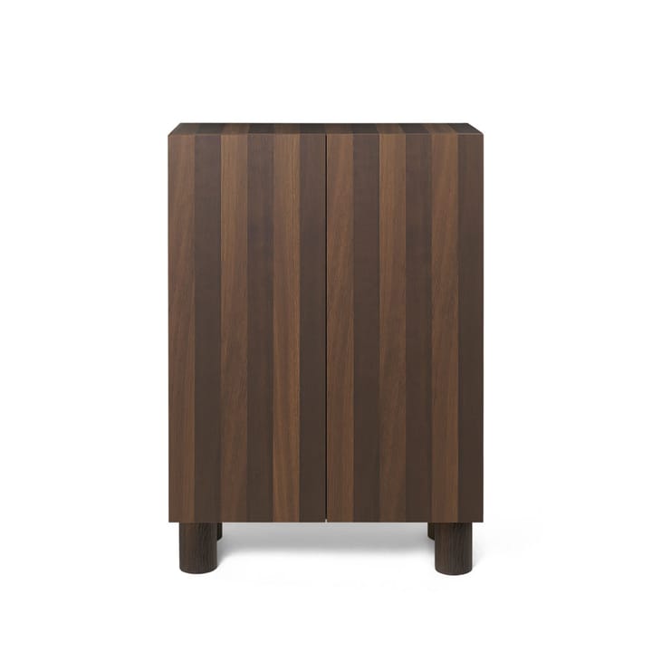 Armoire Post - oak smoked, avec portes - ferm LIVING