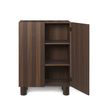 Armoire Post - oak smoked, avec portes - ferm LIVING