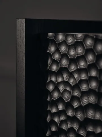 Armoire Scarni - Frêne teinté foncé, 38x40x100 cm - Ferm Living