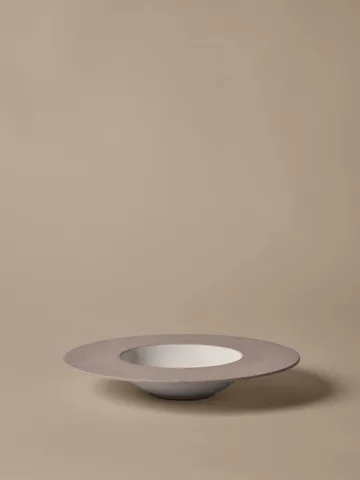 Assiette creuse Sonae - Gris-blanc, Ø30 cm - Ferm Living