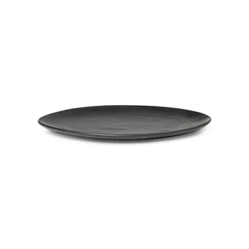 Assiette Flow 22 cm - Noir - Ferm Living