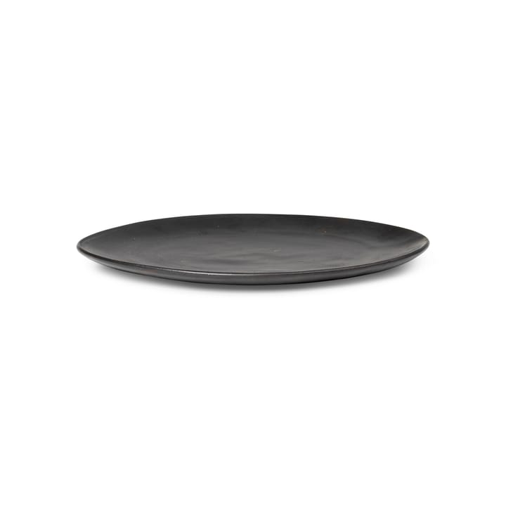 Assiette Flow 22 cm - Noir - Ferm LIVING