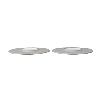 Assiettes Sonae lot de 2 - Gris-blanc, Ø22 cm - Ferm Living