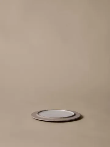 Assiettes Sonae lot de 2 - Gris-blanc, Ø22 cm - Ferm Living