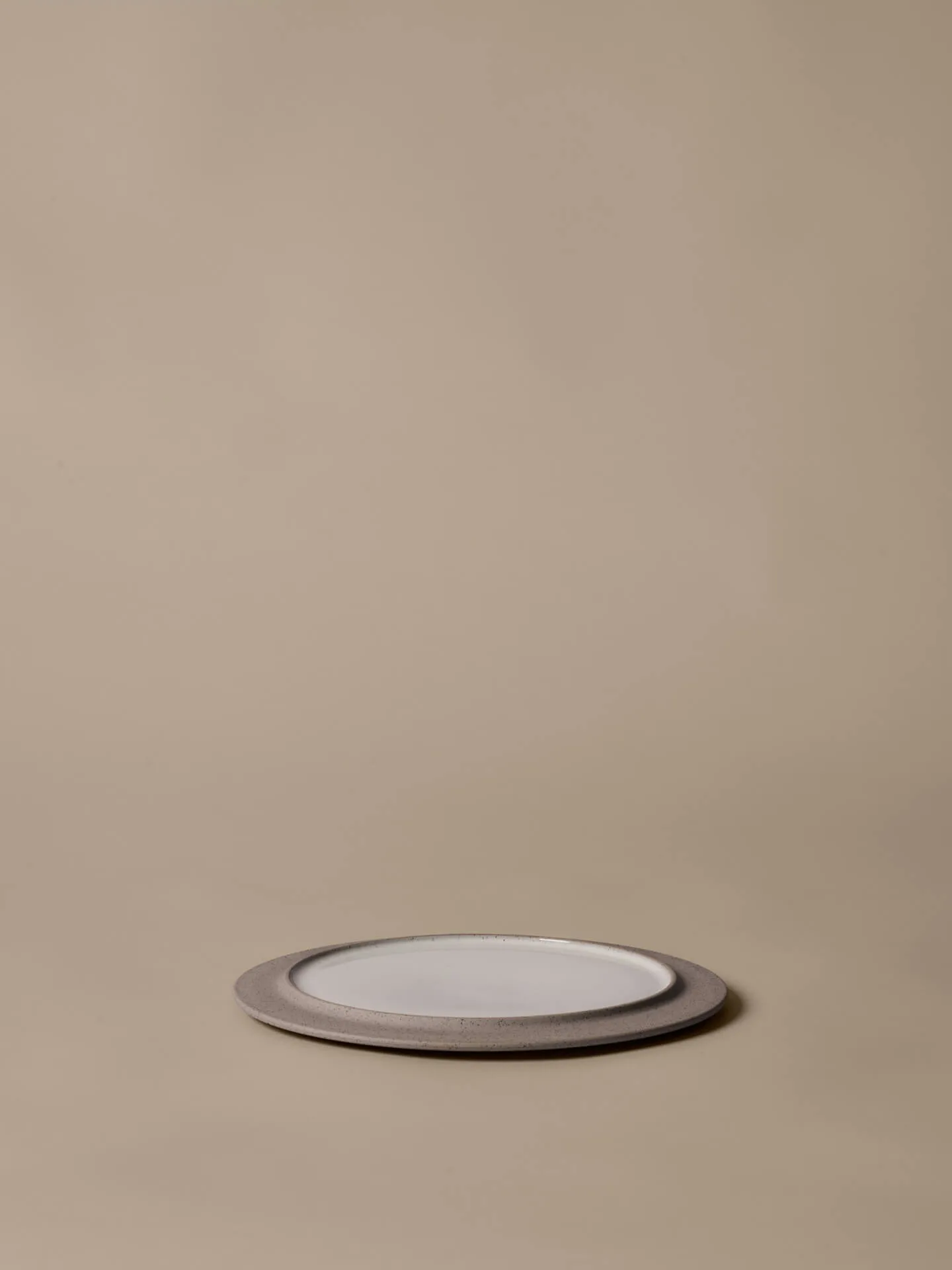 Assiettes Sonae lot de 2, Gris-blanc, Ø25 cm Ferm Living