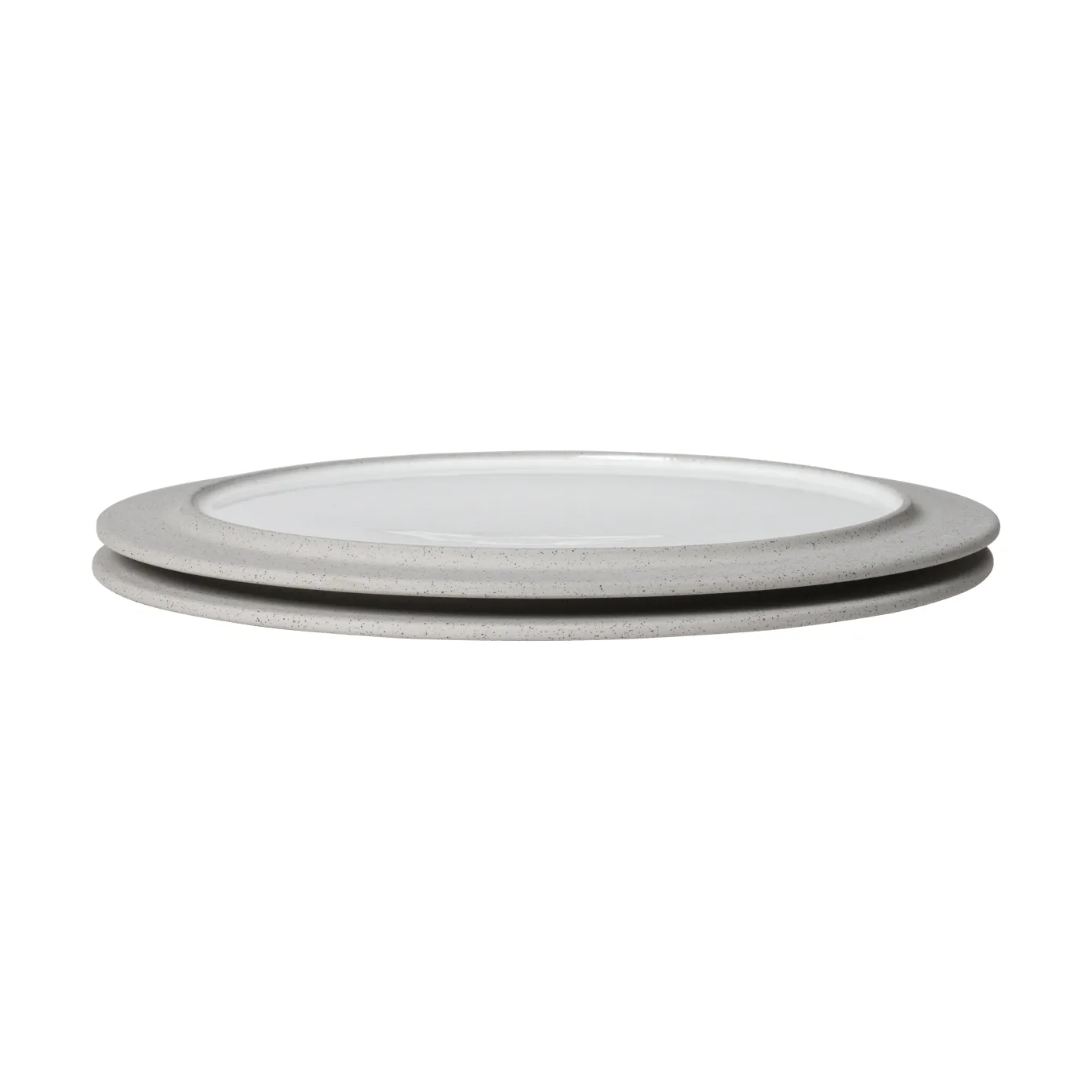Assiettes Sonae lot de 2, Gris-blanc, Ø28 cm Ferm Living