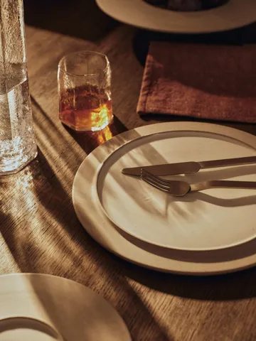 Assiettes Sonae lot de 2 - Gris-blanc, Ø28 cm - Ferm Living