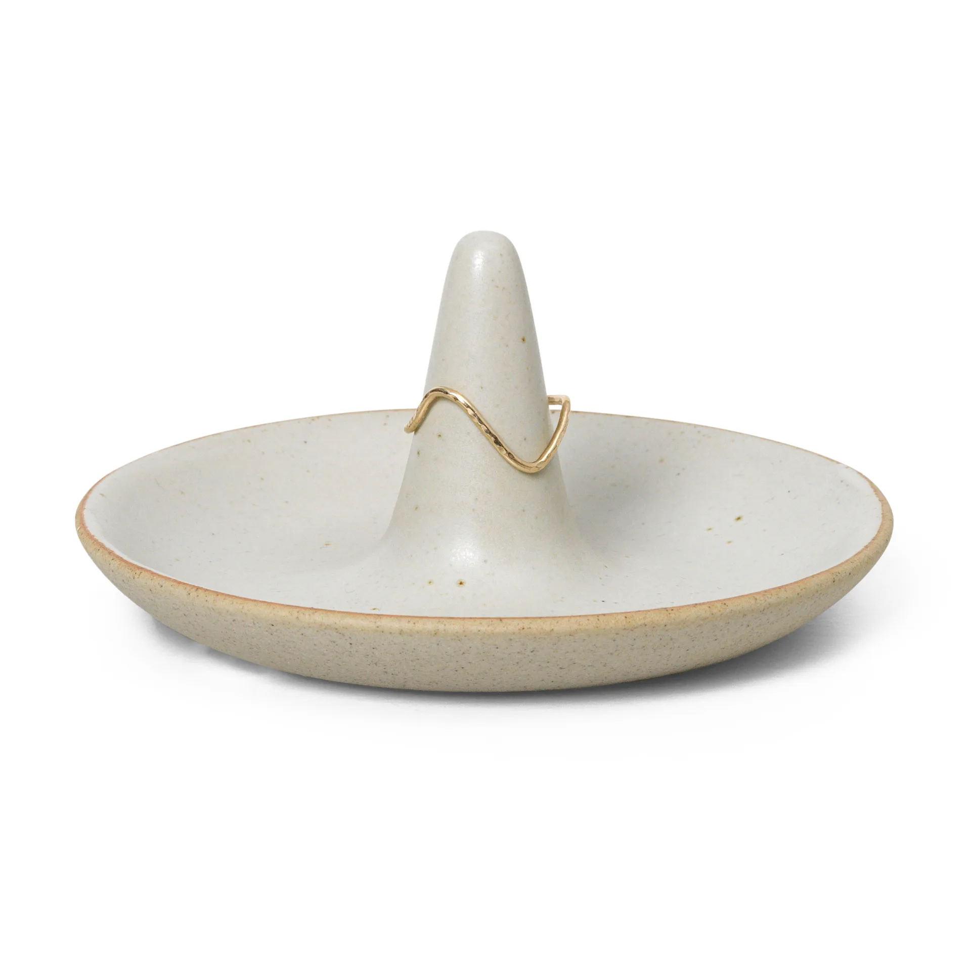 Baguier Ring Cone, Off-white speckle Ferm Living