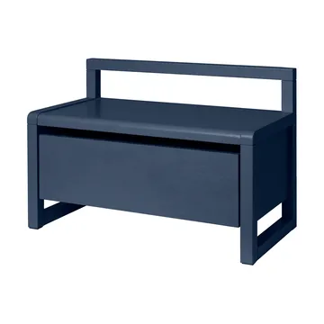 Banc de rangement Little architect - Bleu foncé, 60x30x41,2 cm - Ferm Living