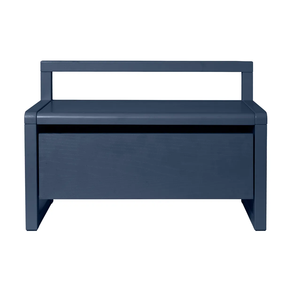 Banc de rangement Little architect, Bleu foncé, 60x30x41,2 cm Ferm Living