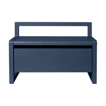 Banc de rangement Little architect - Bleu foncé, 60x30x41,2 cm - Ferm Living