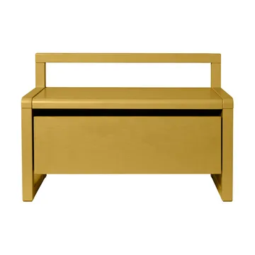 Banc de rangement Little architect - Jaune, 60x30x41,2 cm - Ferm Living