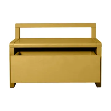 Banc de rangement Little architect - Jaune, 60x30x41,2 cm - Ferm Living