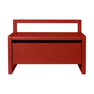 Banc de rangement Little architect - Poppy Red, 60×30×41,2 cm - Ferm Living