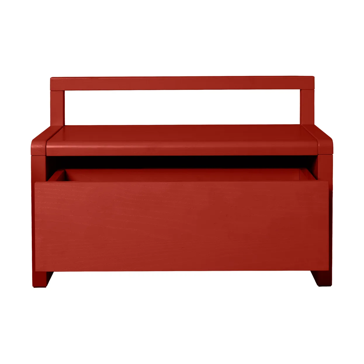 Banc de rangement Little architect, Poppy Red, 60×30×41,2 cm Ferm Living