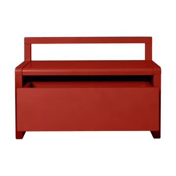 Banc de rangement Little architect - Poppy Red, 60×30×41,2 cm - Ferm Living