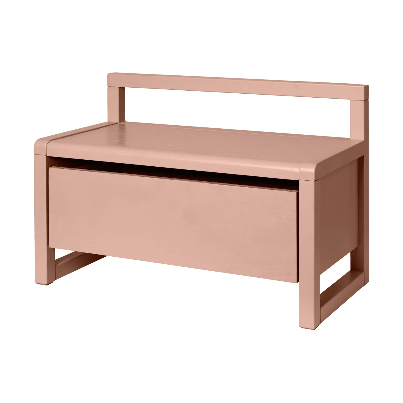 Banc de rangement Little architect, Rose, 60x30x41,2 cm Ferm Living