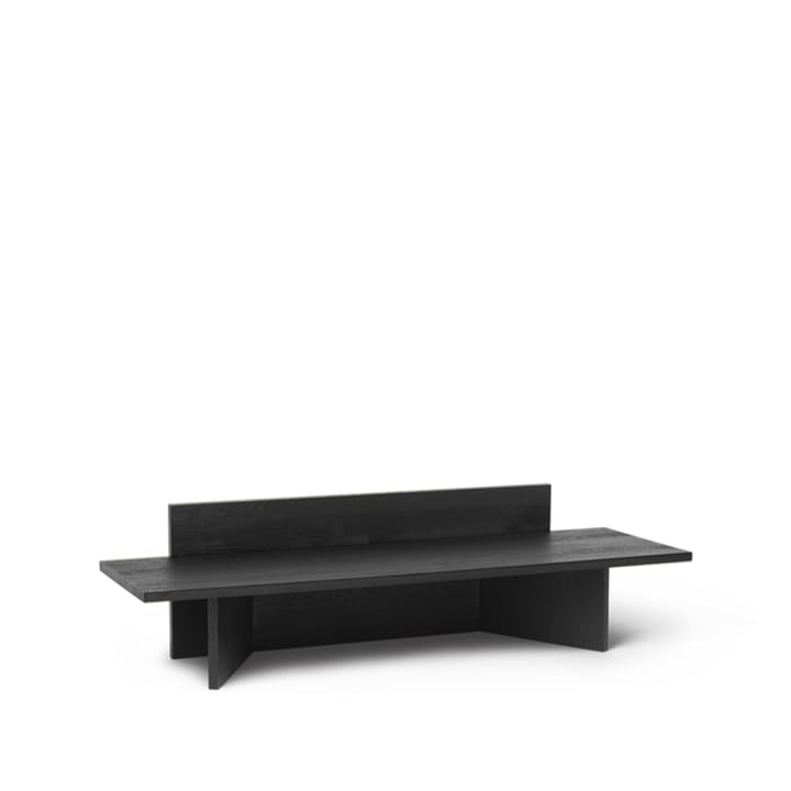 Banc Oblique - oak black oiled - ferm LIVING