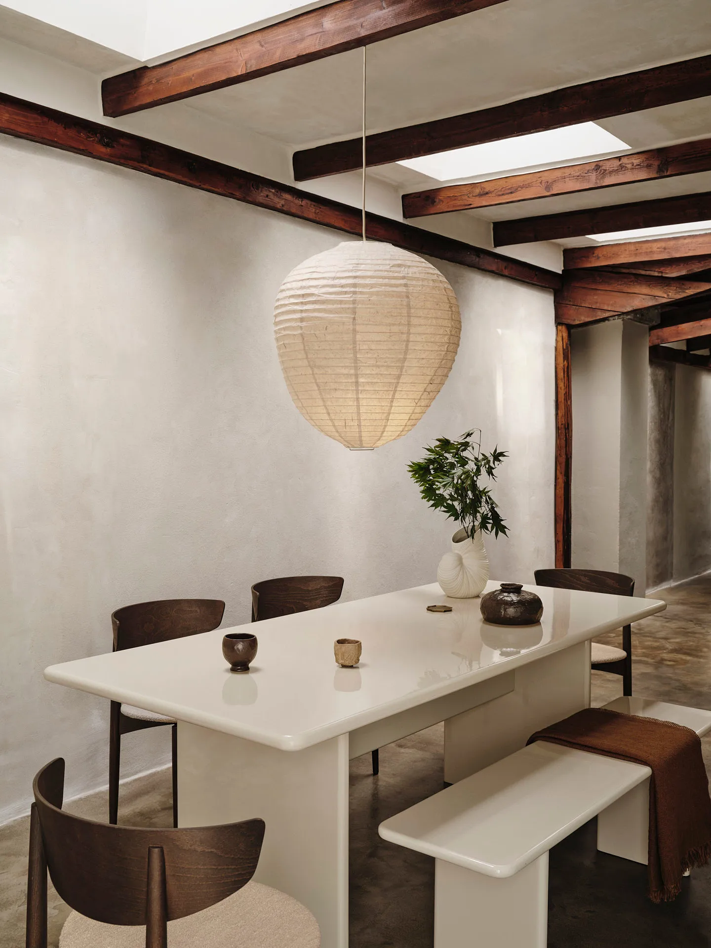 Banc Rink 140 cm, Eggshell Ferm Living