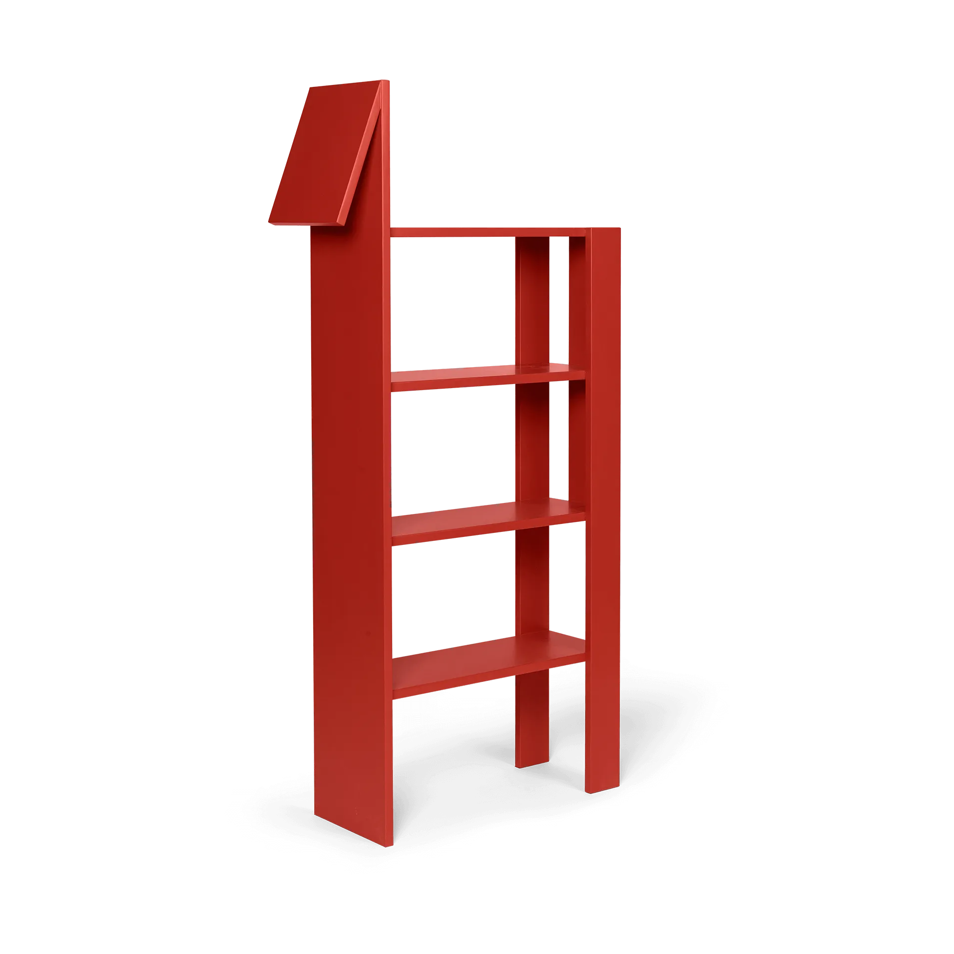 Bibliothèque Giraffe 69x140 cm, Poppy Red Ferm Living