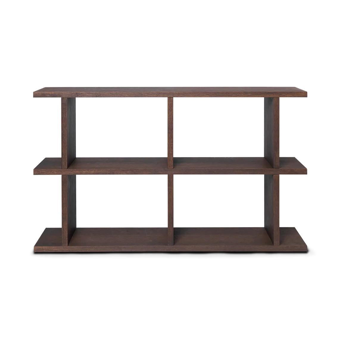 Bibliothèque Kona 2x2, Dark stained Ferm Living