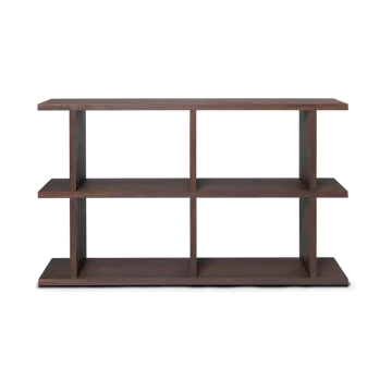 Bibliothèque Kona 2x2 - Dark stained - Ferm Living