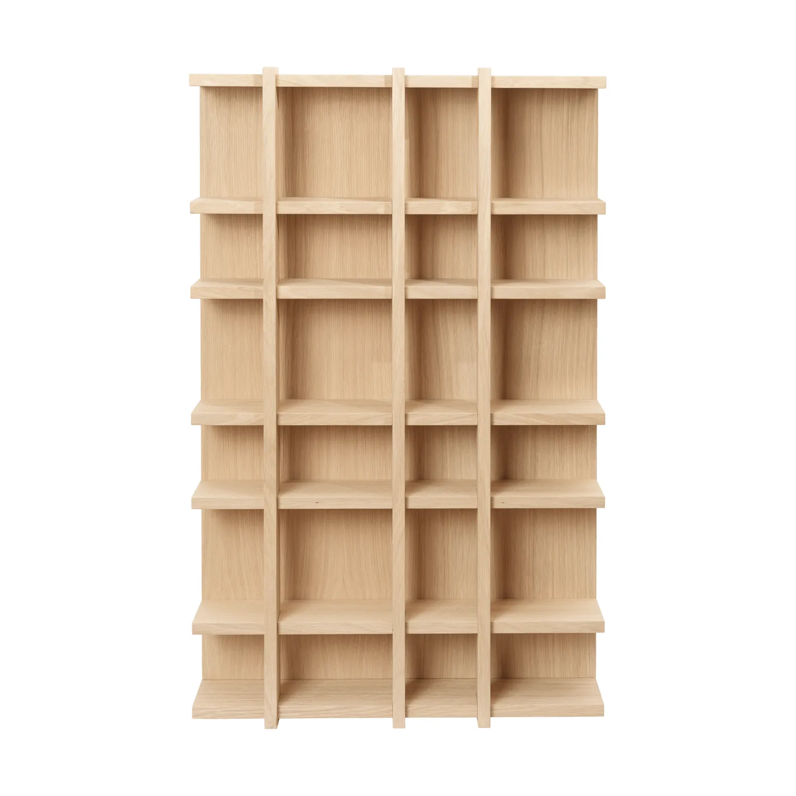 Bibliothèque Tilem, Placage chêne, 4x6 Ferm Living