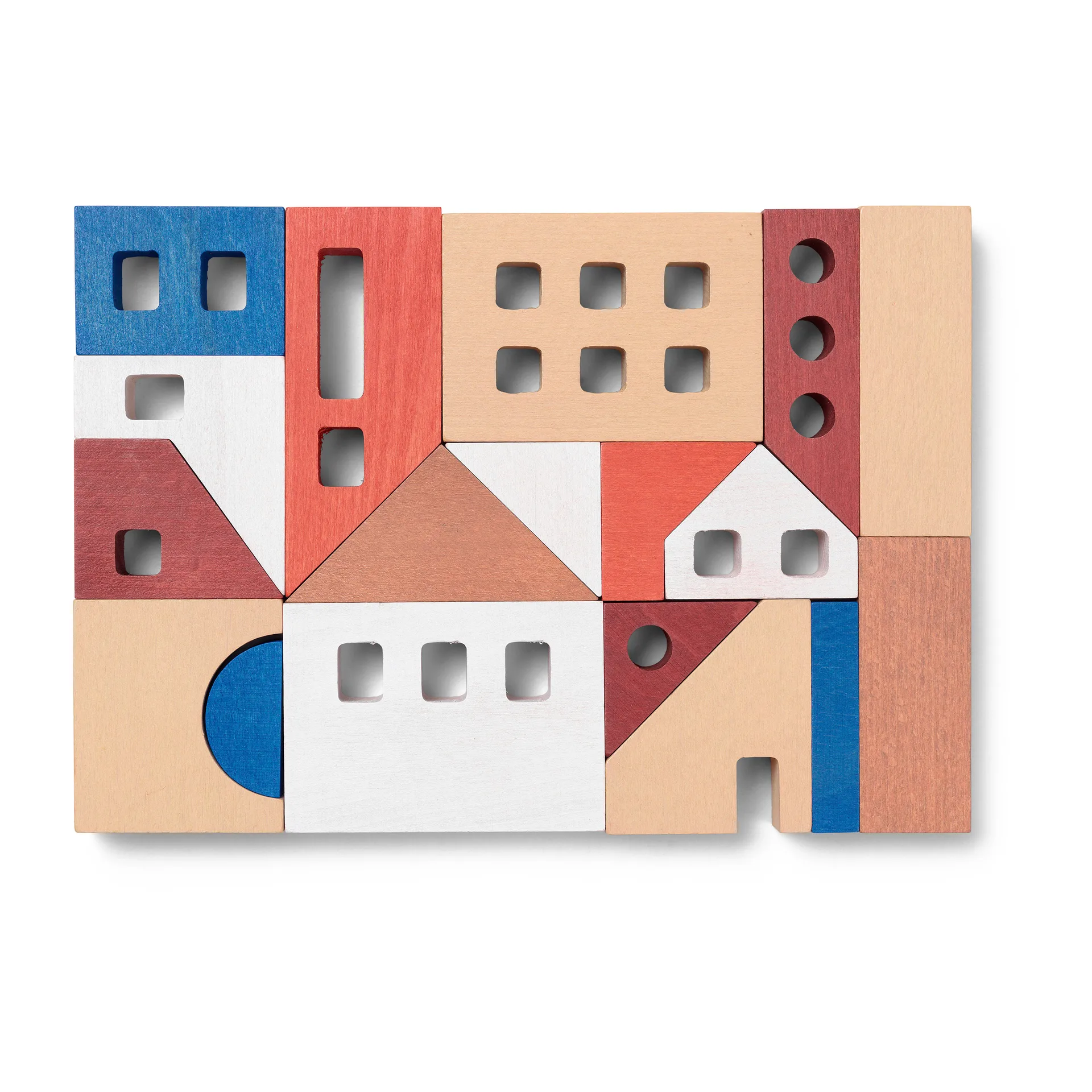 Blocs de construction Little architect, Multicolore Ferm Living