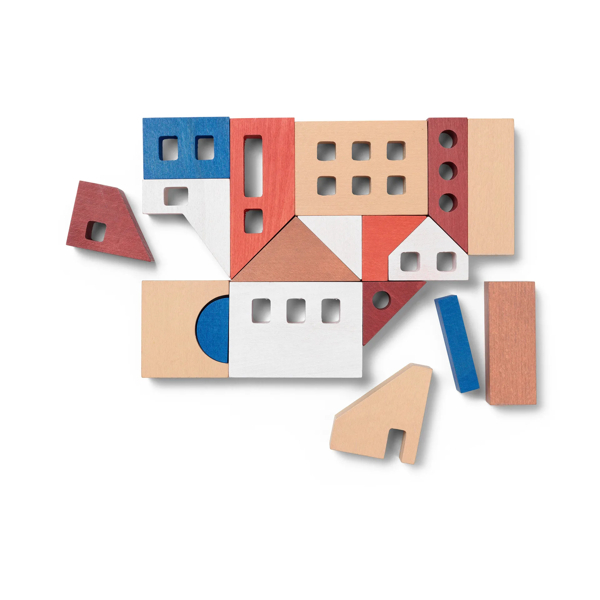 Blocs de construction Little architect, Multicolore Ferm Living