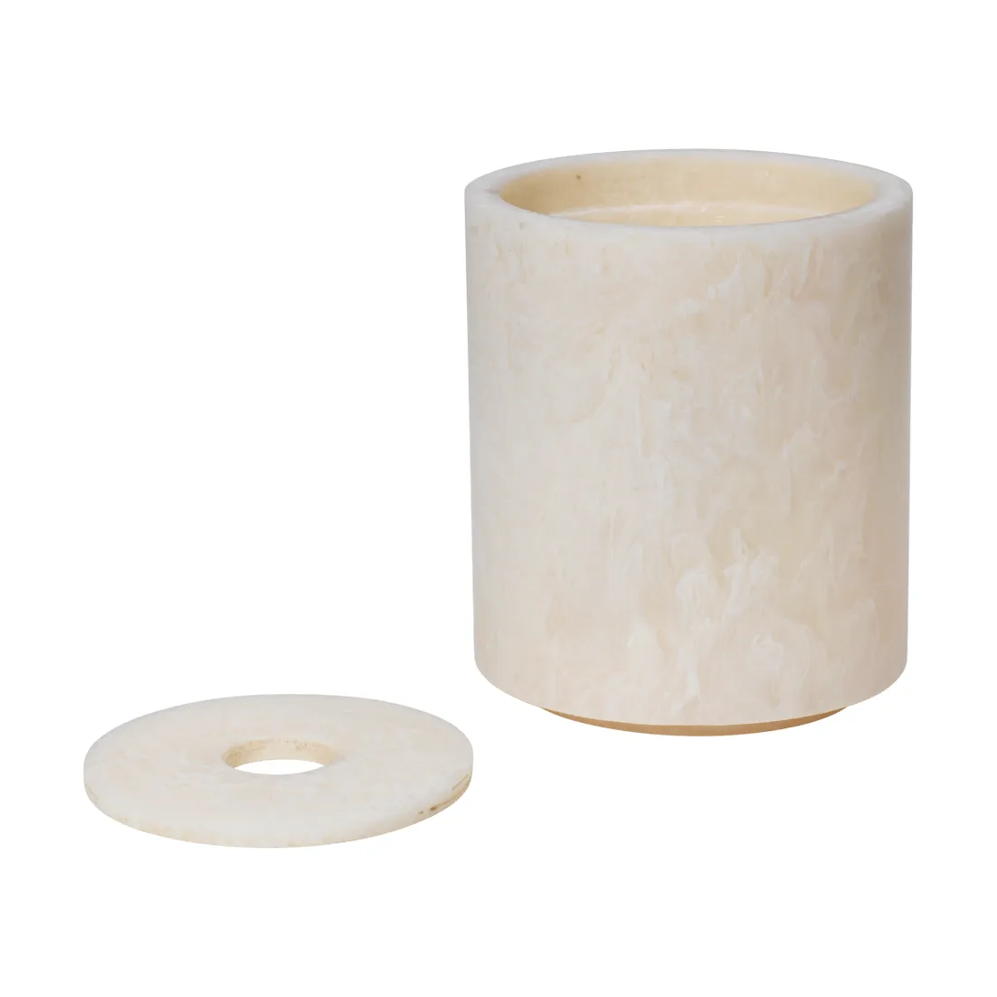 Bocal de rangement Mist Ø8x9,4 cm, Pearl Ferm Living