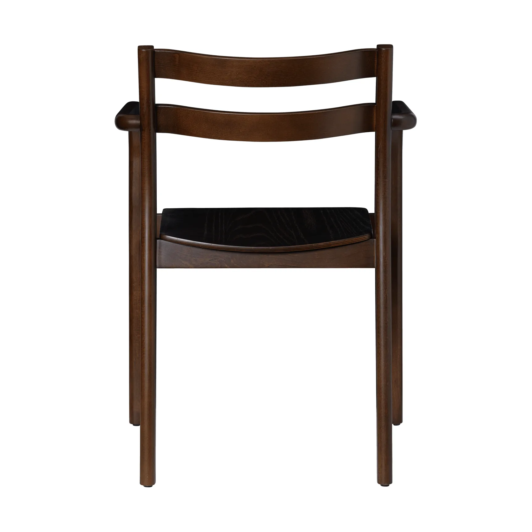 Boda fauteuil avec accoudoirs, Hêtre teinté foncé Ferm Living