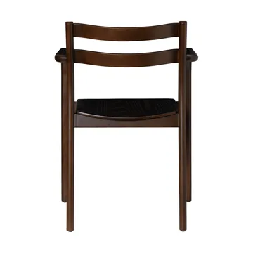 Boda fauteuil avec accoudoirs - Hêtre teinté foncé - Ferm Living