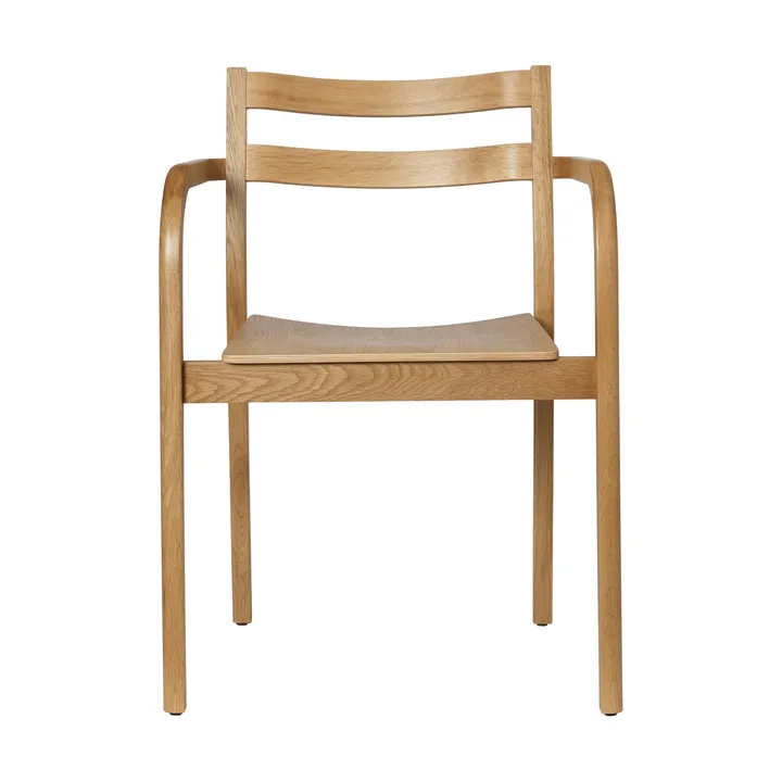 Boda fauteuil avec accoudoirs - Natural oak - Ferm Living