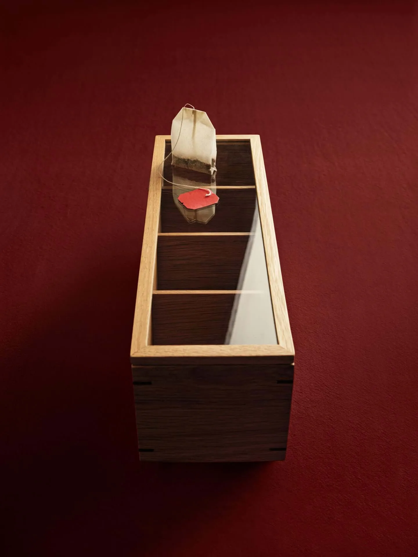 Boîte à thé Bon, Chêne Ferm Living