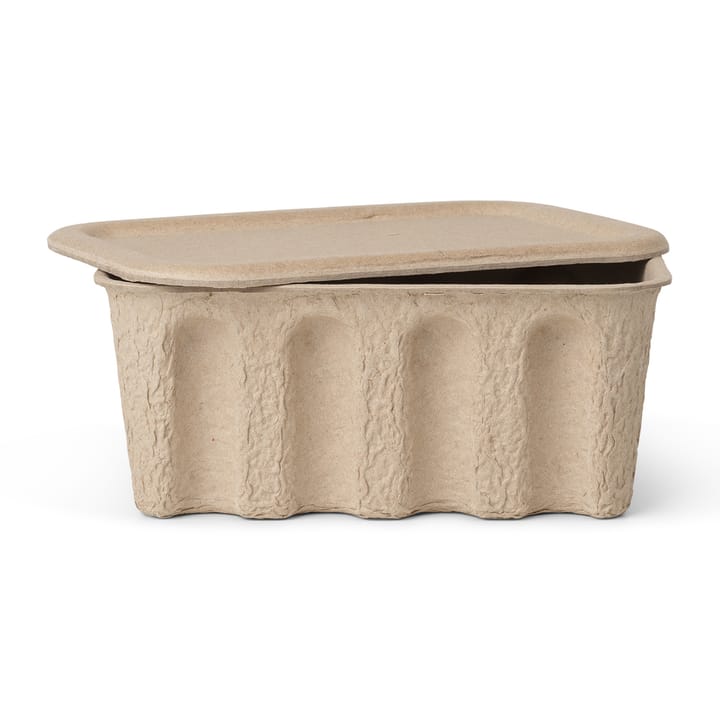 Boîte de rangement en papier Ferm Petit Lot de 2, Marron Ferm Living