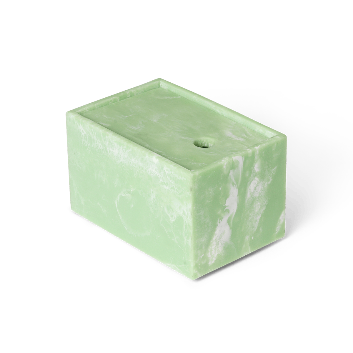 ferm LIVING Boîte de rangement Mist 10x15 cm Seafoam