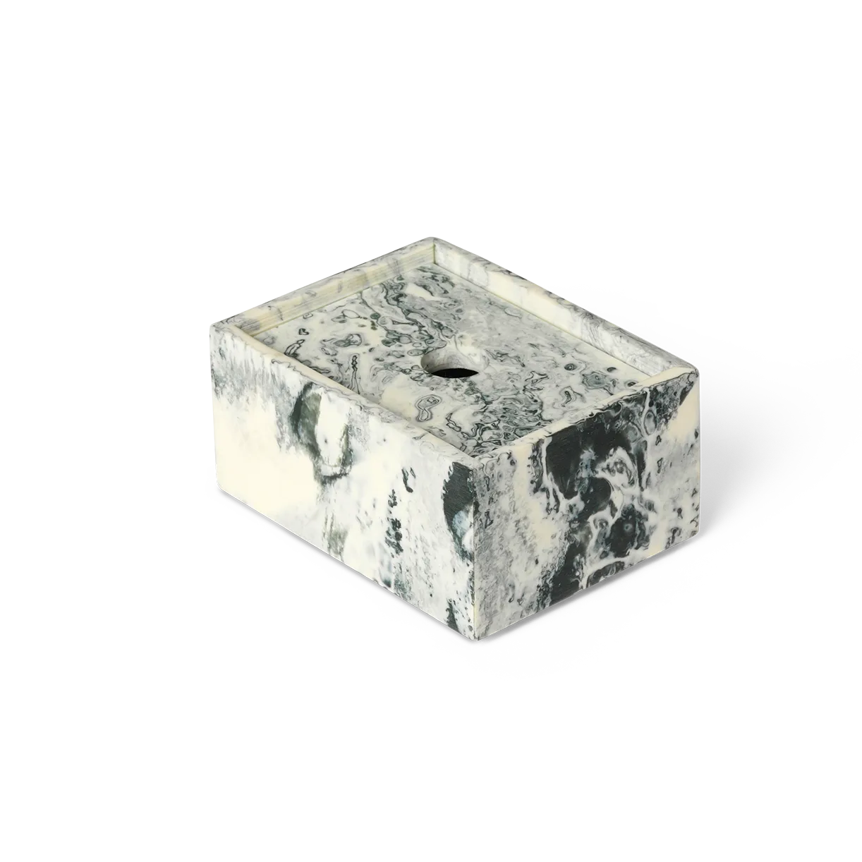 Boîte de rangement Mist 7,5x10 cm, Emerald-off white Ferm Living