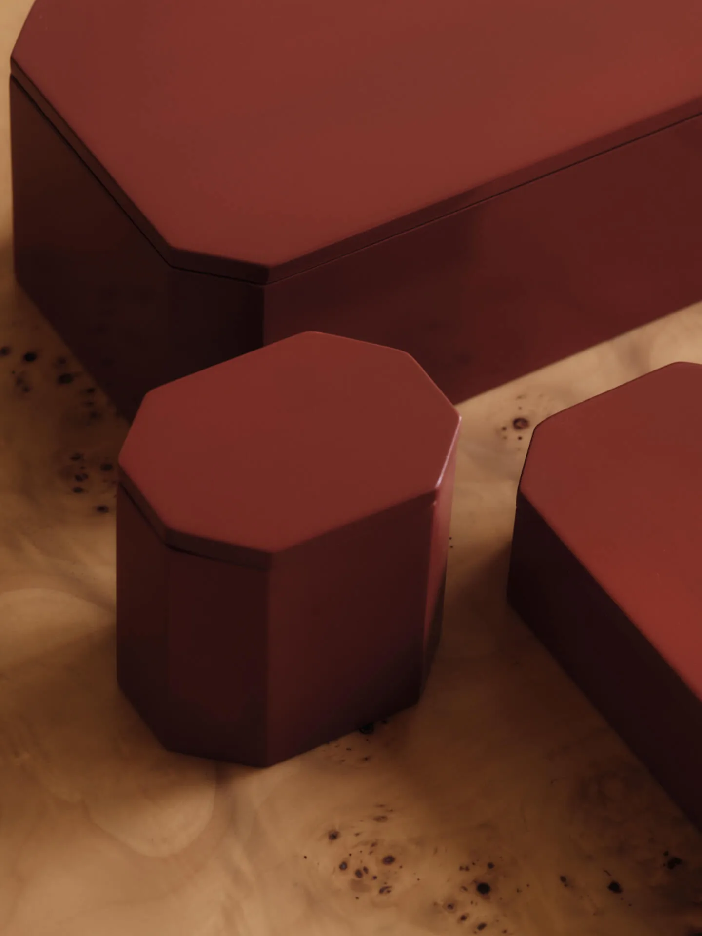 Boîte de rangement Nova 15x25 cm, Picante Red Ferm Living