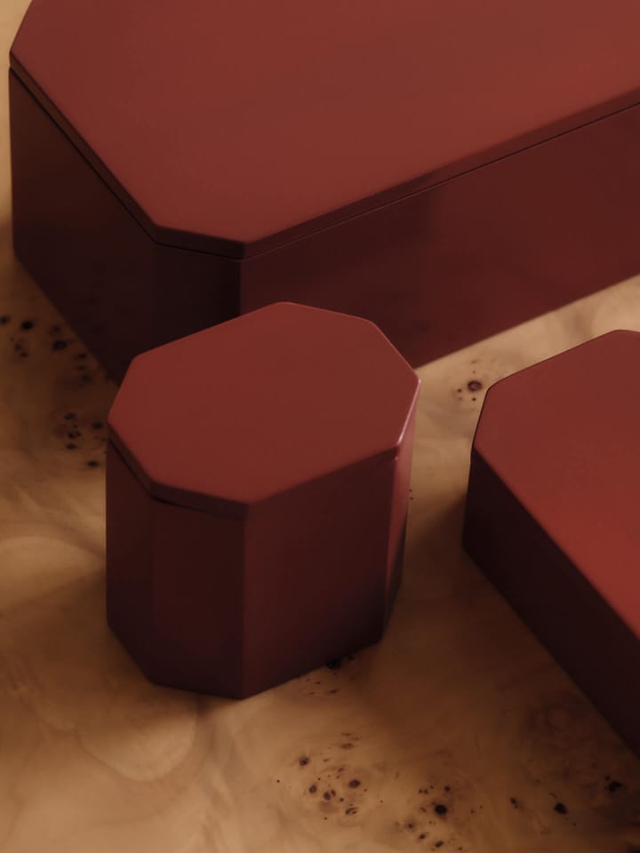 Boîte de rangement Nova 15x25 cm, Picante Red Ferm Living