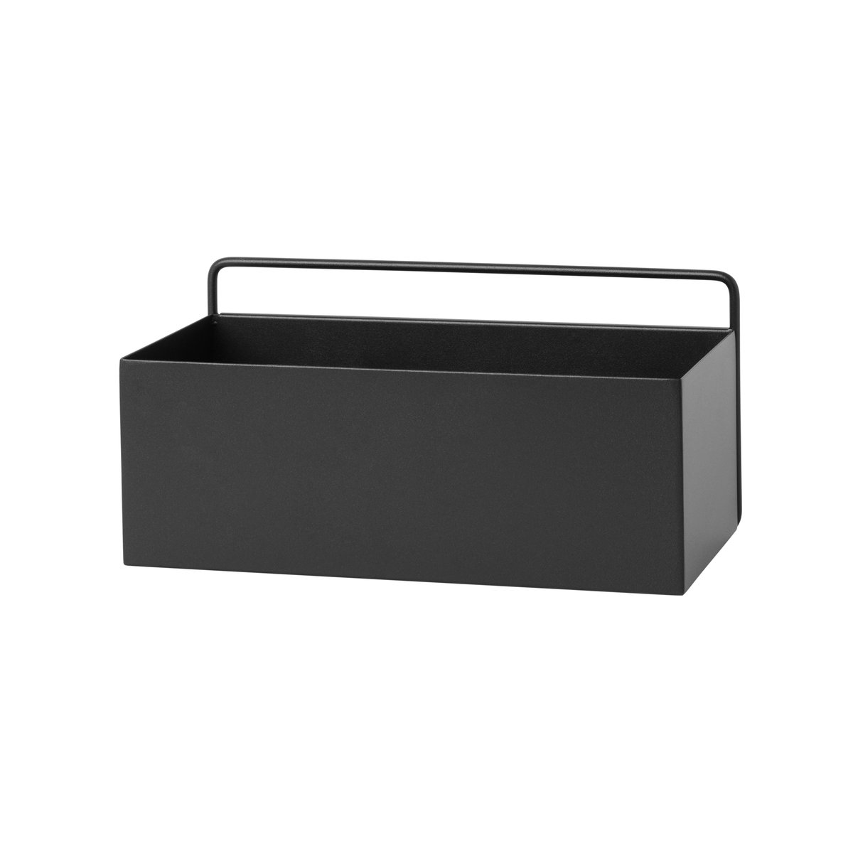 ferm LIVING Boîte murale rectangulaire ferm LIVING noir