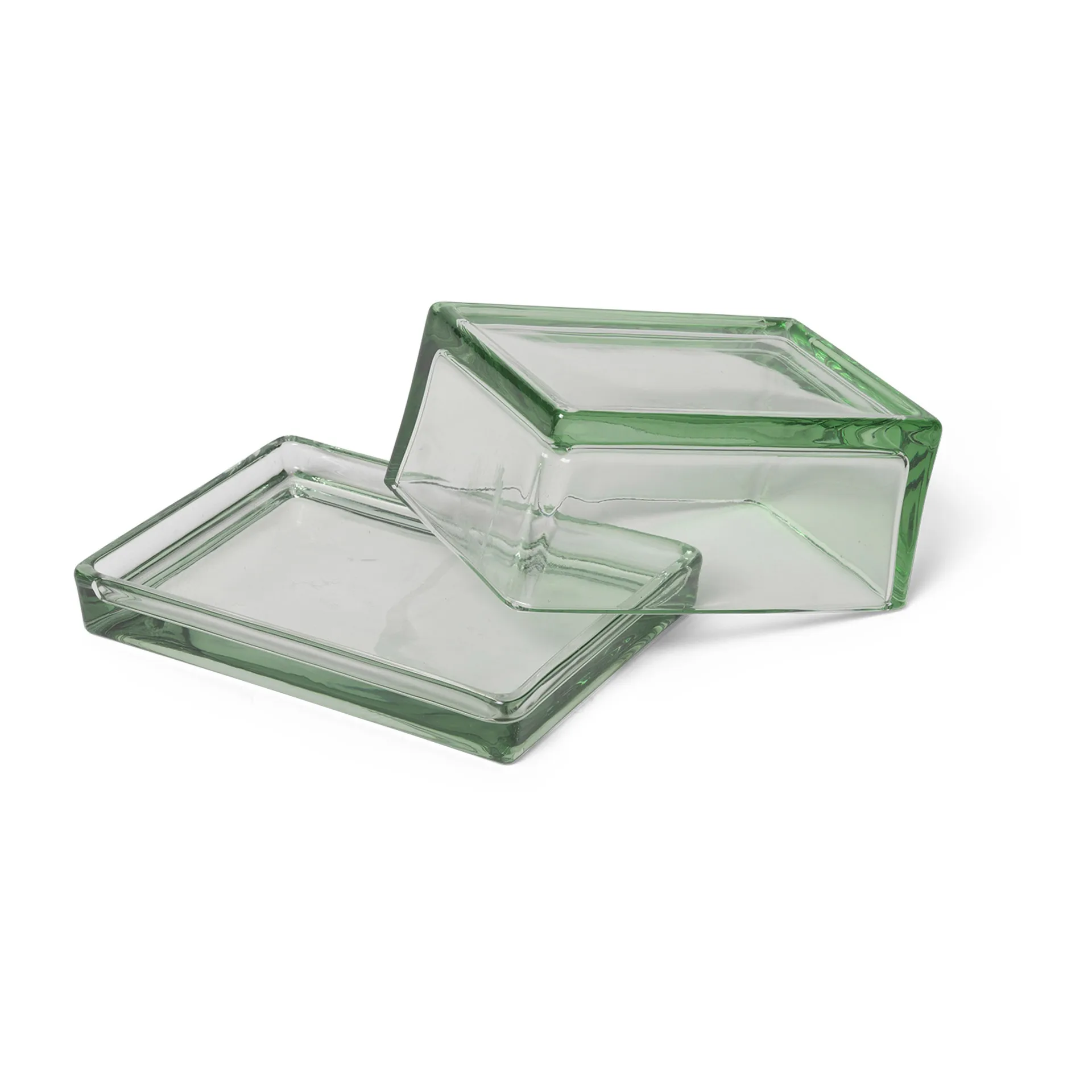Boîte Oli 14,5x10,5x7 cm, Recycled clear Ferm Living