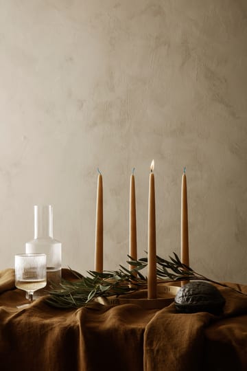 Bol à noix avec couvercle Forest nut box 7,5 cm - Blackened Aluminium - Ferm Living