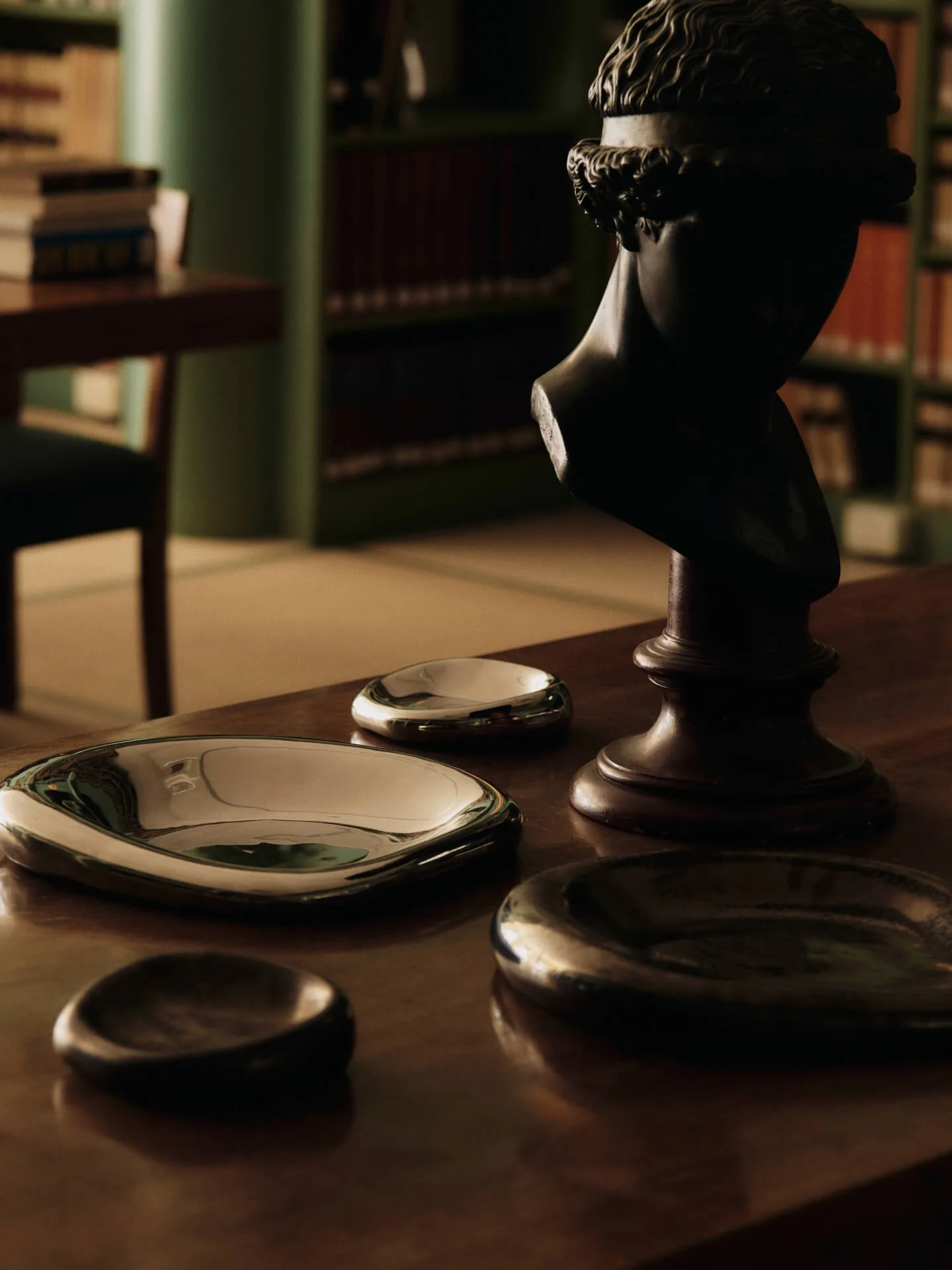 Bol décoratif Bellure centrepiece Ø35 cm, Silver Ferm Living