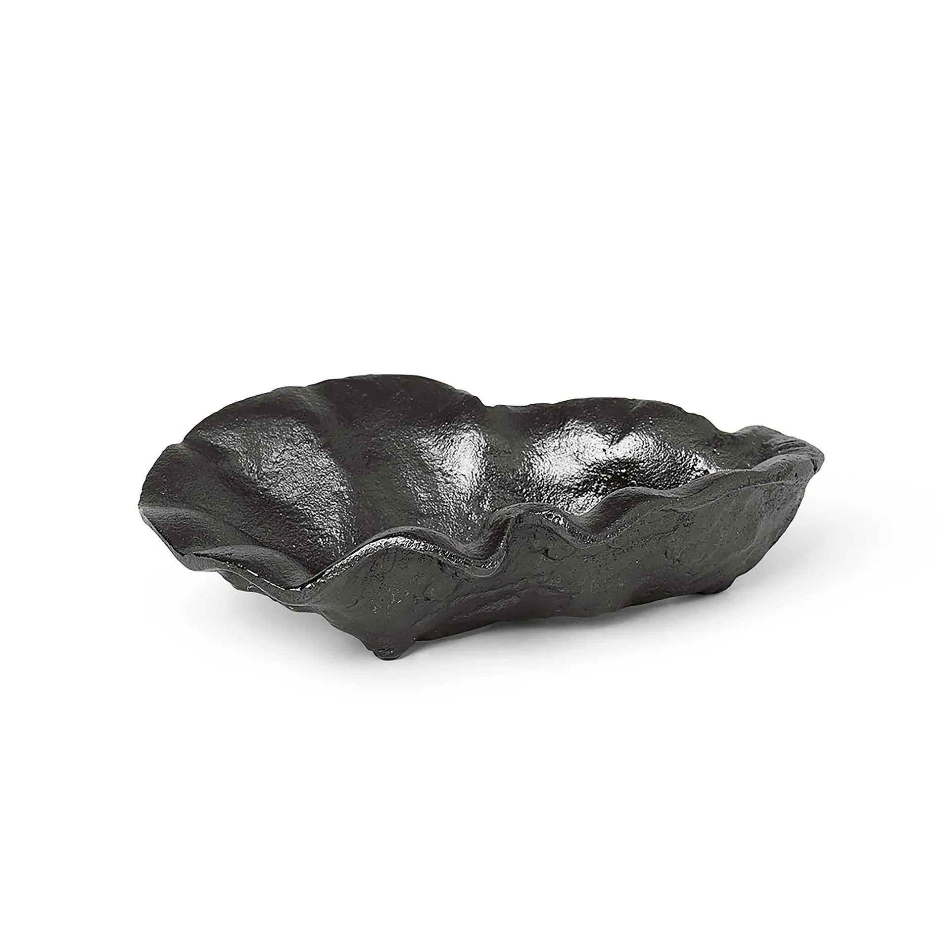 Bol décoratif Oyster 10,5 cm, Laiton noir Ferm Living
