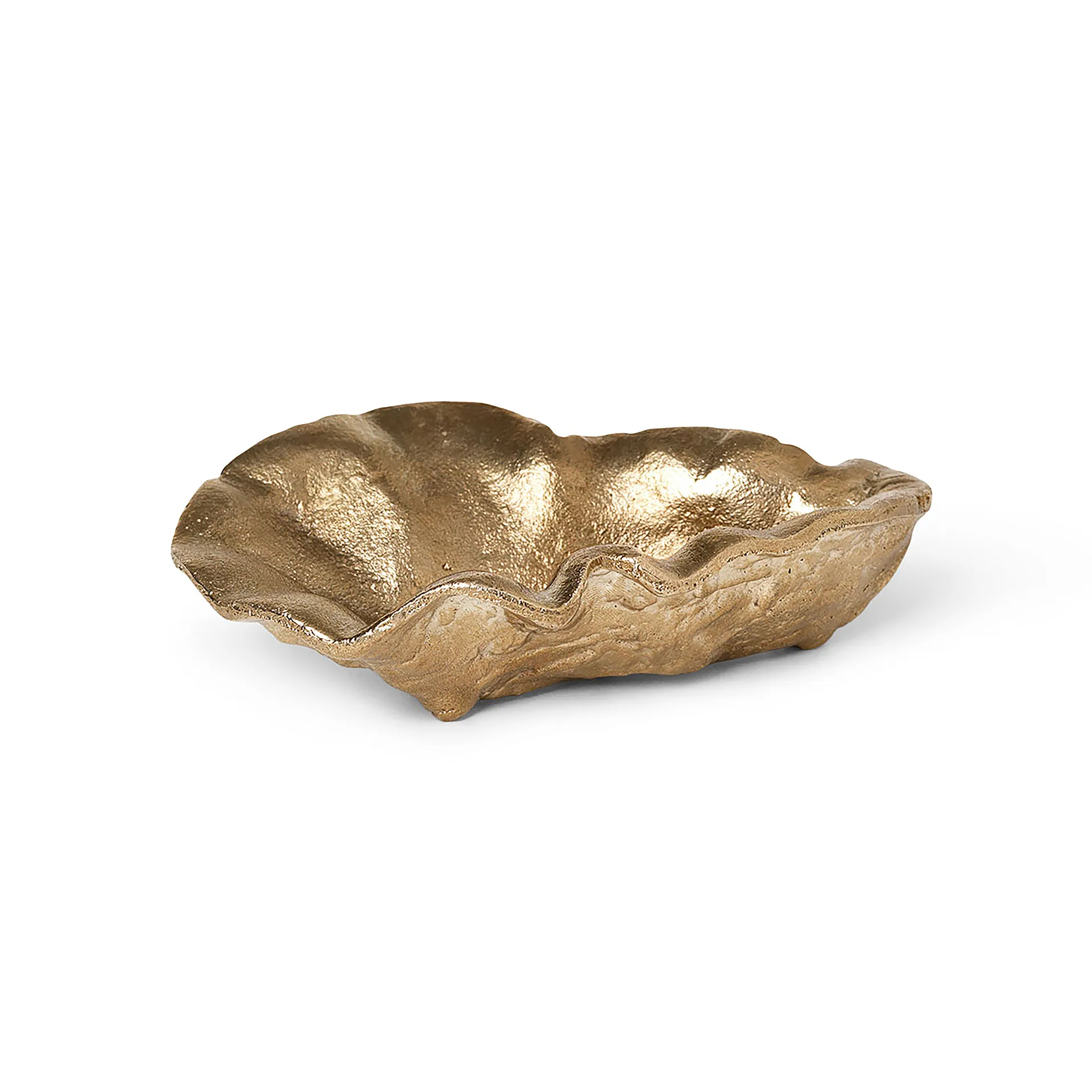 Bol décoratif Oyster 10,5 cm, Laiton Ferm Living