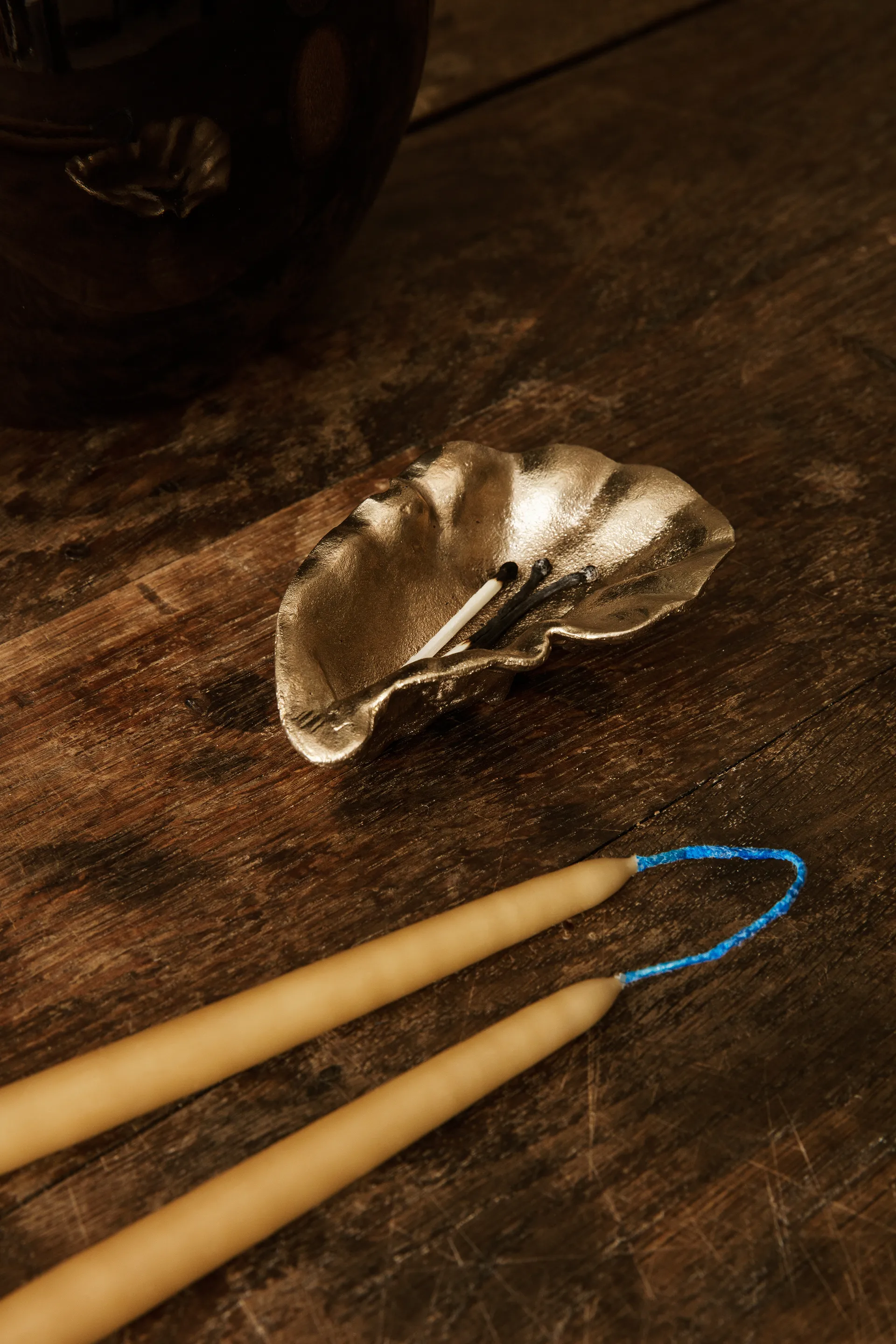 Bol décoratif Oyster 10,5 cm, Laiton Ferm Living