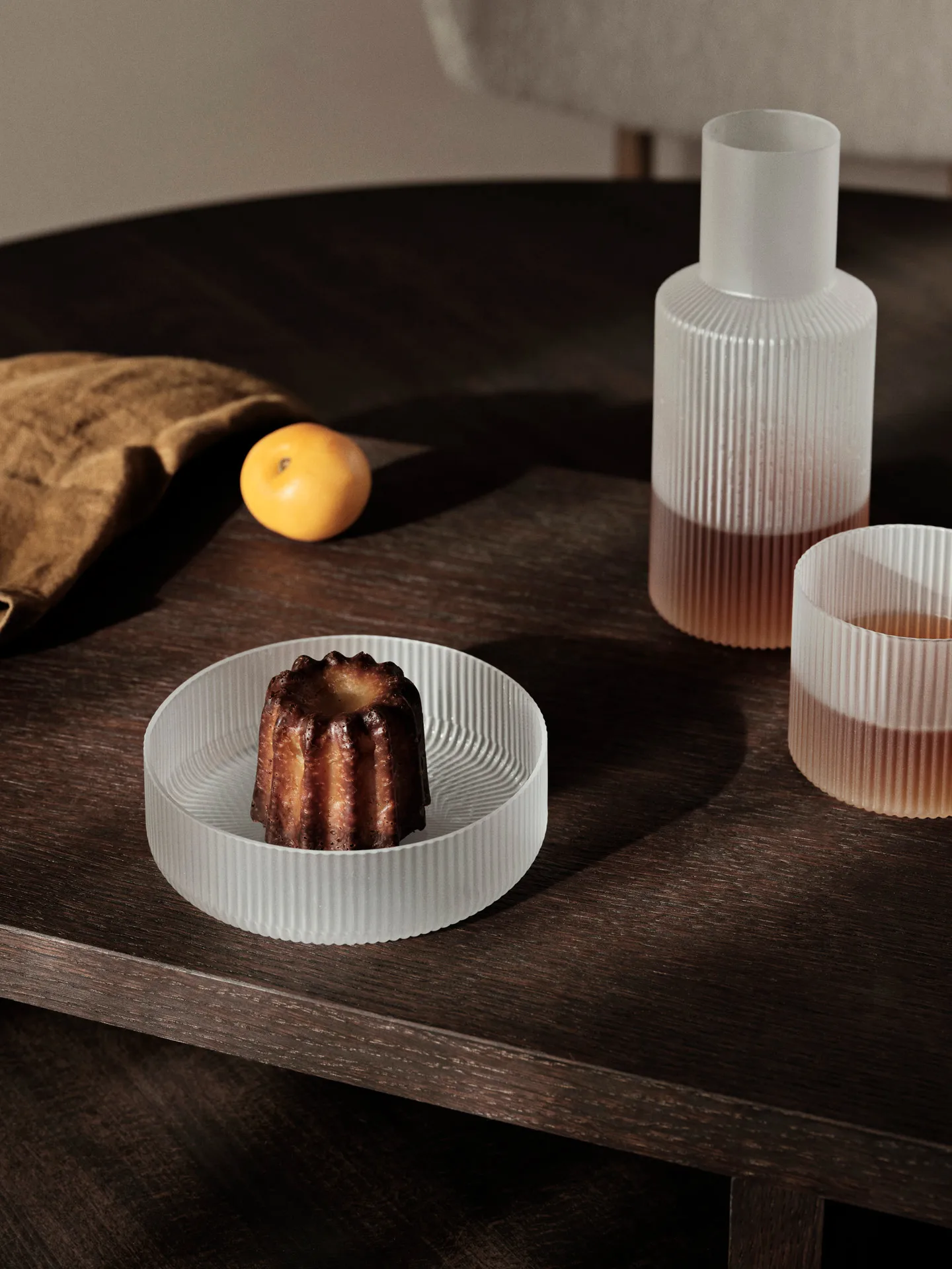 Bol petit-déjeuner Ripple, lot de 4, Frosted Ferm Living