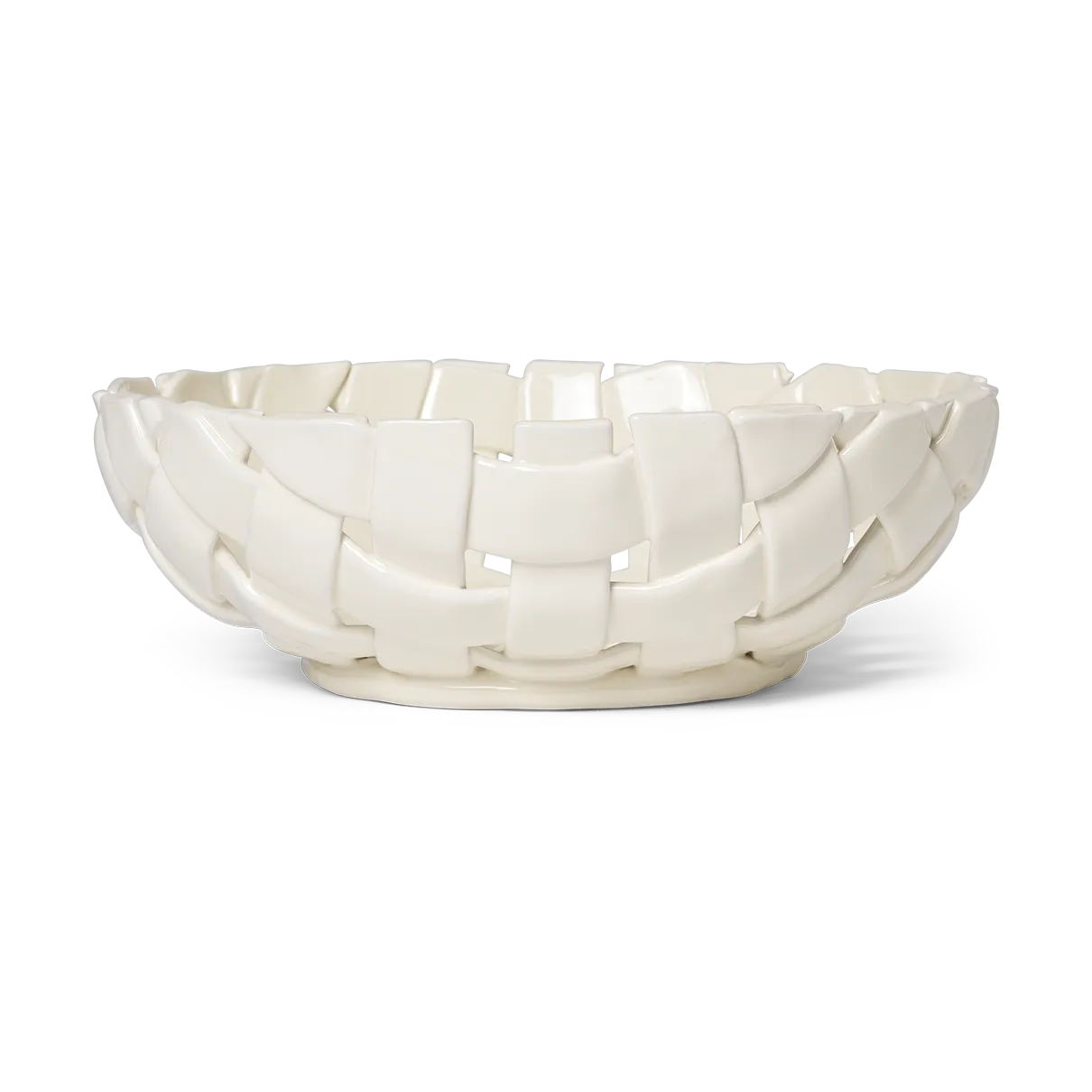 Bol Plait Ø30 cm, Off white Ferm Living