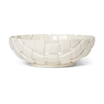 Bol Plait Ø30 cm - Off white - Ferm Living